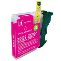 BULK - Brother LC980XL/LC1100XL/LC985XL Magenta Cartucho de Tinta Generico - Reemplaza LC980M/LC1100M/LC985M