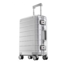 Xiaomi Metal Carry-on Maleta con Ruedas Luggage 20" 31L - Asa Ajustable 4 Niveles - Cerradura Doble Aprobada por la TSA - Ruedas 360º - Fabricada en Aluminio y Magnesio - Color Plata