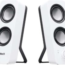 Logitech Z200 Altavoces Mutimedia Estereo 10W - Entrada Jack 3.5mm - Cable de 1.80m - Color Blanco