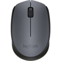 Logitech M170 Raton Inalambrico 1000dpi - 3 Botones - Uso Ambidiestro - Color Gris/Negro