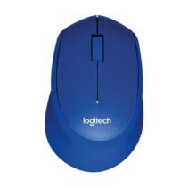 Logitech M330 Silent Plus Raton Inalambrico 1000dpi - Silencioso - 3 Botones - Uso Diestro - Color Azul