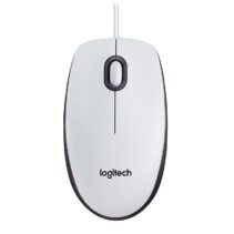 Logitech M100 Raton USB 1000dpi - 3 Botones - Uso Ambidiestro - Cable de 1.80m - Color Blanco