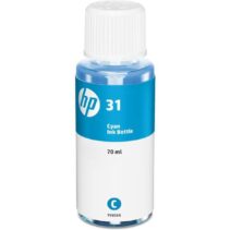 HP 31 Cyan Botella de Tinta Original - 1VU26AE