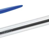 Bic Cristal Original Boligrafo de Bola - Punta Redonda de 1.0mm - Trazo 0.4mm - Tinta con Base de Aceite - Color Azul