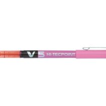 Pilot Boligrafo de tinta liquida V5 HI-Tecpoint Rollerball - Punta fina de aguja 0.5mm - Trazo 0.3mm - Color Rosa