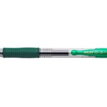 Pilot Boligrafo de Gel G2 Rollerball Retractil - Recargable - Punta de Bola Redonda 0.7mm - Trazo 0.32mm - Grip Ergonomico - Color Verde