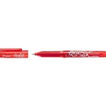 Pilot Frixion Ball Boligrafo de Gel Borrable - Punta de Bola 0.7mm - Trazo 0.4mm - Grip Ergonomico - Color Rojo