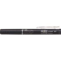 Pilot Boligrafo de gel borrable retractil Frixion Clicker - Punta de bola redonda 0.7mm - Trazo 0.4mm - Grip ergonomico - Color Negro