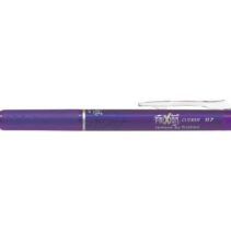 Pilot Boligrafo de gel borrable retractil Frixion Clicker - Punta de bola redonda 0.7mm - Trazo 0.4mm - Grip ergonomico - Color Violeta