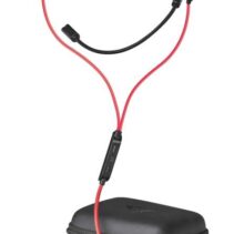 Trust Gaming GXT 408 Cobra Auriculares con Microfono - Microfono Desmontable - Multiplataforma - Altavoces Activos 10mm - Cable Rojo de 1.20m - Color Negro