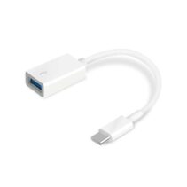 Tp-link Adaptador Super Rapido de USB-C 3.0 a USB-A - Soporta OTG - Color Blanco