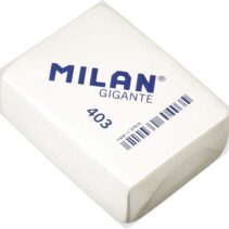 Milan 403 Goma de Borrar Gigante - Miga de Pan - Suave Caucho Sintetico - Color Blanco