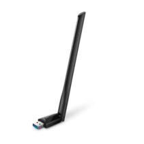 TP-Link Adaptador USB Inalambrico Banda Dual AC1300 - 1 Antena Externa de Alta Ganancia - Tecnologia MU-MIMO