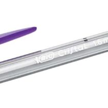 Bic Cristal Fun Boligrafo de Bola - Punta Gruesa de 1.6mm - Tinta con Base de Aceite - Color Morado