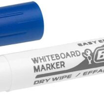 Bic Velleda 1741 Marcador para Pizarra - Punta de 4.5 mm - Trazo 1.4mm - Tinta con Base de Acetona - Borrado Optimo - Larga Duracion - Color Azul