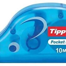 Tipp-Ex Pocket Mouse Cinta Correctora 4.20mm x 10m - Resistente - Escritura Instantanea - Capuchon Protector