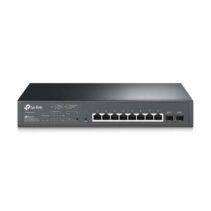 TP-Link Omada Switch Smart Gigabit JetStream - 8 Puertos PoE+ - 2 Ranuras SFP - Montaje en Rack