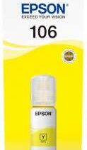 Epson 106 Amarillo Botella de Tinta Original - C13T00R440