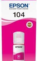 Epson 104 Magenta Botella de Tinta Original - C13T00P340