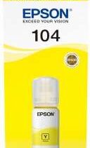 Epson 104 Amarillo Botella de Tinta Original - C13T00P440