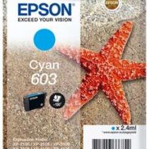 Epson 603 Cyan Cartucho de Tinta Original - C13T03U24010