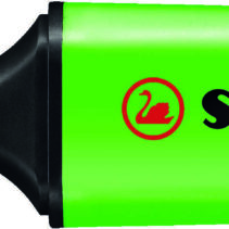 Stabilo Boss 70 Rotulador Marcador Fluorescente - Trazo entre 2 y 5mm - Recargable - Tinta con Base de Agua - Color Verde Fluorescente