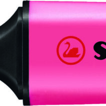 Stabilo Boss 70 Rotulador Marcador Fluorescente - Trazo entre 2 y 5mm - Recargable - Tinta con Base de Agua - Color Rosa Fluorescente