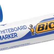 Bic Velleda 1751 ECOlutions Marcadores para Pizarra - Punta Biselada - Trazo entre 3mm y 5.5mm - Tinta con Base de Alcohol - Ecologico - Borrado Optimo - Color Azul