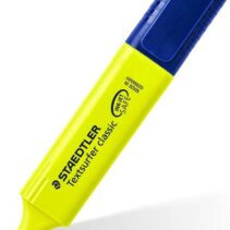 Staedtler Textsurfer Classic 364 Marcador Fluorescente - Punta Biselada - Trazo entre 1 - 5mm - Tinta con Base de Agua - Color Amarillo