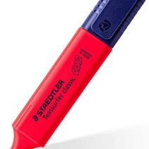 Staedtler Textsurfer Classic 364 Marcador Fluorescente - Punta Biselada - Trazo entre 1 - 5mm - Tinta con Base de Agua - Color Rojo