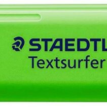 Staedtler Textsurfer Classic 364 Marcador Fluorescente - Punta Biselada - Trazo entre 1 - 5mm - Tinta con Base de Agua - Color Verde