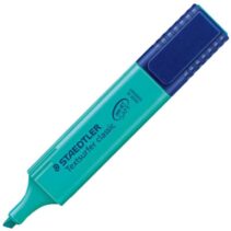 Staedtler Textsurfer Classic 364 Marcador Fluorescente - Punta Biselada - Trazo entre 1 - 5mm - Tinta con Base de Agua - Color Turquesa