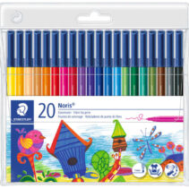 Staedtler Noris 326 Rotulador de Punta de Fina - Resistente a la Presion - Tinta Base de Agua - Colores Surtidos