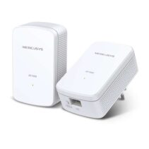 Mercusys MP500 Adaptador Powerline - 1000Mbps - Alcance 300m - Gigabit Ethernet - Pack de 2