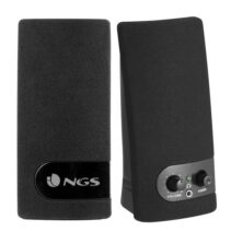 NGS SoundBass 150 Altavoces 2.0 USB 4W - Entrada Jack 3.5mm - Controles en Altavoz - Color Negro