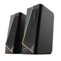 Trust Gaming GXT 609 Zoxa Altavoces USB 2.0 12W - Iluminacion LED RGB - Altavoz de 40mm - Color Negro