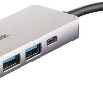 D-Link Hub USB?C 5 en 1 2 Puertos USB 3.0 + 1 HDMI + 1 RJ45 - Plug & Play