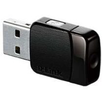 D-Link Adaptador USB WiFi Inalambrico AC600 - Hasta 433Mbps - MU-MIMO - WPS