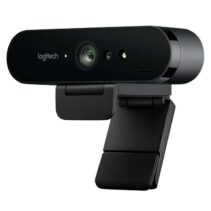 Logitech Brio Webcam 4K Ultra HD - HDR - Grabacion 4K - Zoom Digital 5X - Color Negro