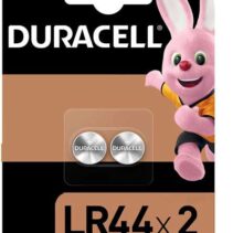 Duracell Pilas Alcalinas de Boton LR44 76A/A76/V13GA 1.5V - 2 Unidades