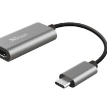 Trust Dalyx Adaptador USB-C a HDMI - Compatible con UHD 4K - Audio Multicanal - Aluminio