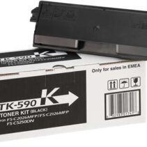 Kyocera TK590 Negro Cartucho de Toner Original - 1T02KV0NL0/TK590K