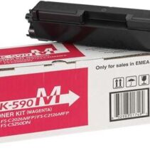 Kyocera TK590 Magenta Cartucho de Toner Original - 1T02KVBNL0/TK590M