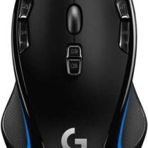 Logitech G300s Raton USB 2500dpi - 9 Botones Programables - Iluminacion LED - Uso Ambidiestro - Color Negro