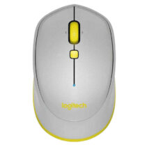 Logitech M535 Raton Inalambrico Bluetooth 1000dpi - 3 Botones - Uso Ambidiestro - Color Gris/Amarillo