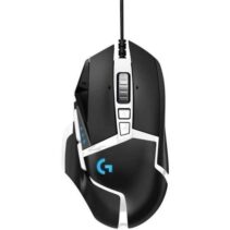 Logitech G502 Hero Special Edition Raton USB 16000dpi - 10 Botones Programables - Peso Ajustable - Iluminacion LED - Uso Diestro - Cable de 2.10m - Color Blanco/Negro