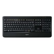 Logitech K800 Teclado Inalambrico USB - Teclas Retroiluminadas con Deteccion de Proximidad de Manos - Iluminacion Ajustable - Color Negro