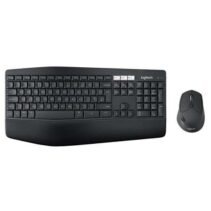 Logitech MK850 Performance Pack Inalambrico USB Teclado con Reposamuñecas + Raton 1000dpi 7 Botones - Uso Diestro - Color Negro