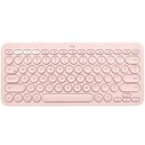 Logitech K380 Teclado Inalambrico Bluetooth - Hasta 3 Dispositivos Simultaneamente - Color Rosa