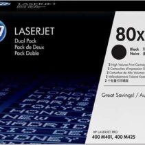 HP CF280X Negro Pack de 2 Cartuchos de Toner Originales - 80X